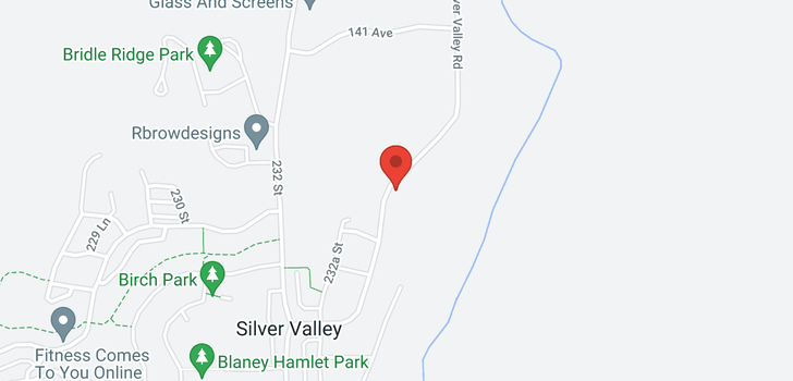 map of 13894 SILVER VALLEY ROAD